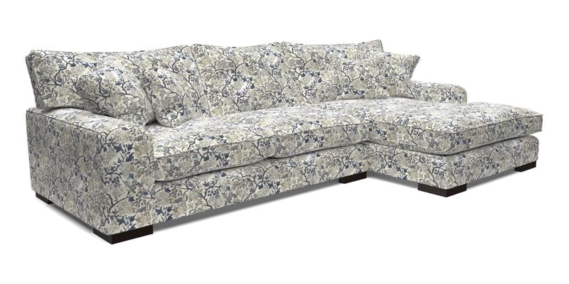 Richmond Chaise LHF  in Two Tone Plain Biscuit