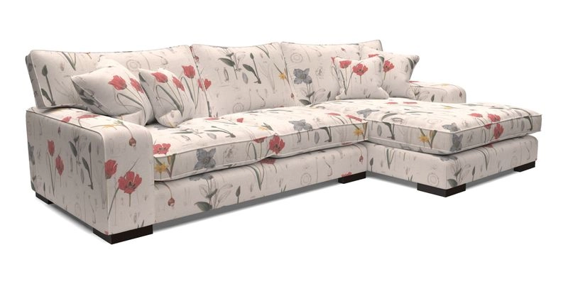 Richmond Chaise LHF  in Two Tone Plain Biscuit