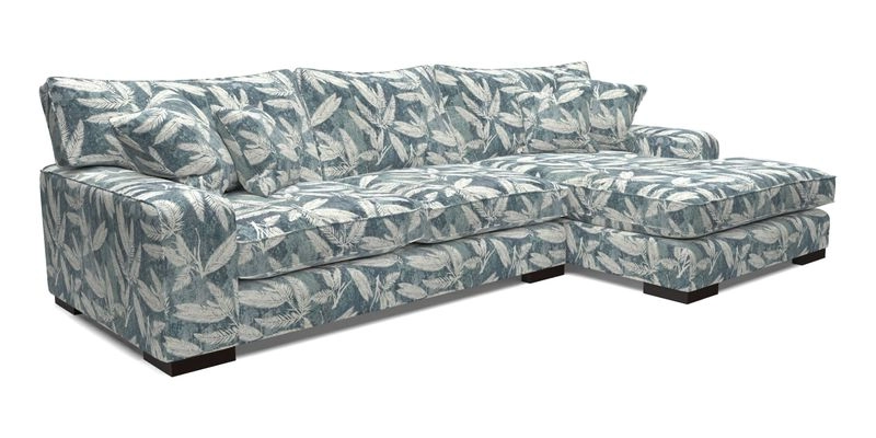 Richmond Chaise LHF  in Two Tone Plain Biscuit
