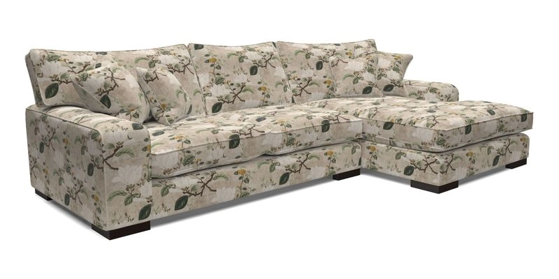 Richmond Chaise LHF  in Two Tone Plain Biscuit