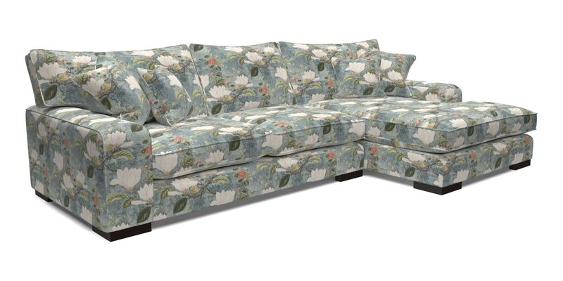 Richmond Chaise LHF  in Two Tone Plain Biscuit