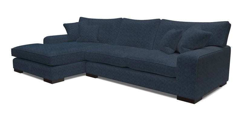 Richmond Chaise LHF  in Two Tone Plain Biscuit