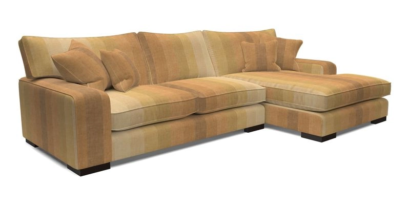 Richmond Chaise LHF  in Two Tone Plain Biscuit