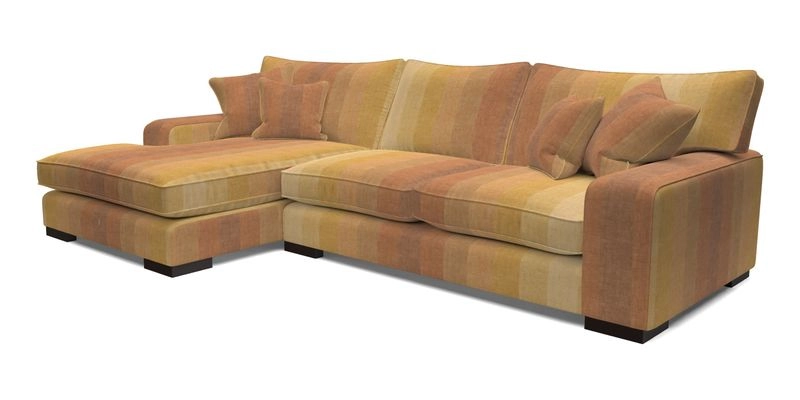 Richmond Chaise LHF  in Two Tone Plain Biscuit