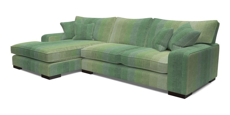 Richmond Chaise LHF  in Two Tone Plain Biscuit