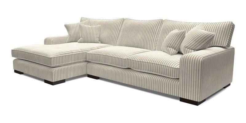 Richmond Chaise LHF  in Two Tone Plain Biscuit