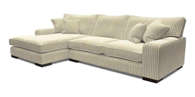 Richmond Chaise LHF  in Two Tone Plain Biscuit