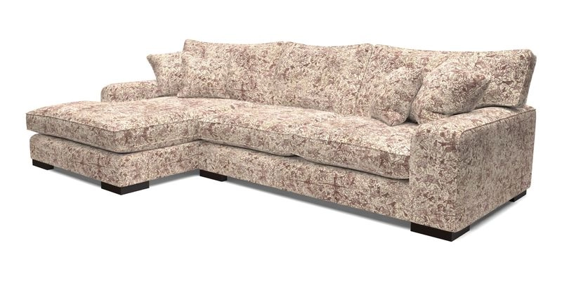 Richmond Chaise LHF  in Two Tone Plain Biscuit