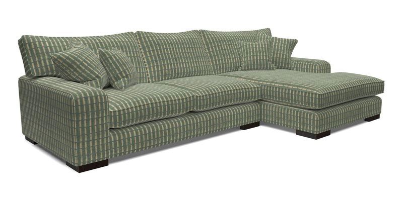 Richmond Chaise LHF  in Two Tone Plain Biscuit