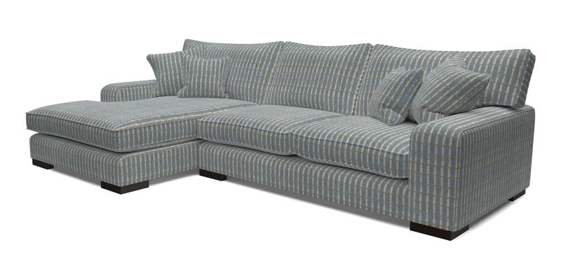 Richmond Chaise LHF  in Two Tone Plain Biscuit