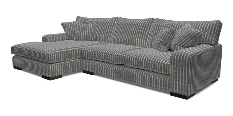 Richmond Chaise LHF  in Two Tone Plain Biscuit