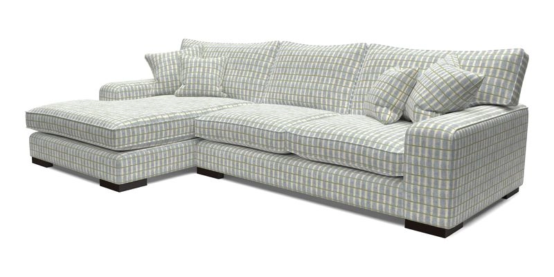 Richmond Chaise LHF  in Two Tone Plain Biscuit