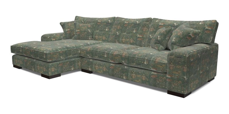 Richmond Chaise LHF  in Two Tone Plain Biscuit
