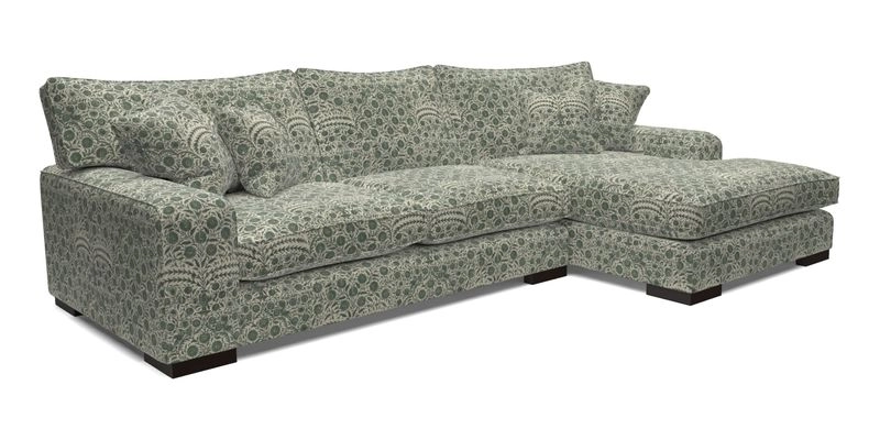 Richmond Chaise LHF  in Two Tone Plain Biscuit