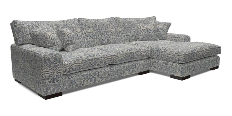 Richmond Chaise LHF  in Two Tone Plain Biscuit