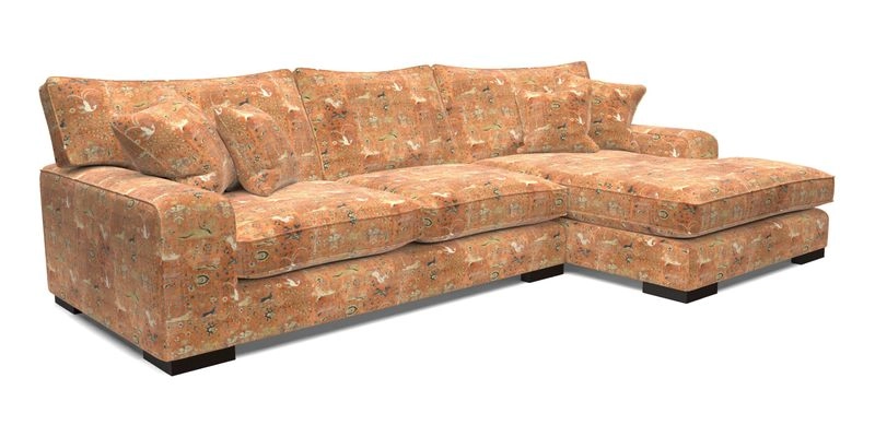 Richmond Chaise LHF  in Two Tone Plain Biscuit