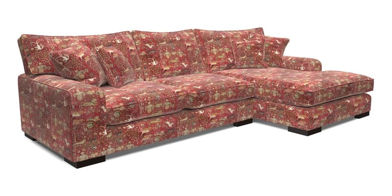 Richmond Chaise LHF  in Two Tone Plain Biscuit