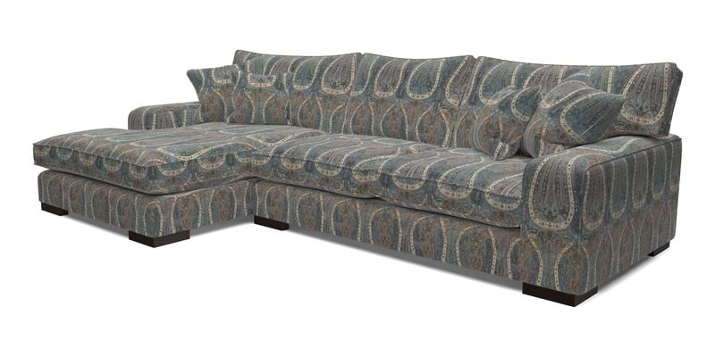 Richmond Chaise LHF  in Two Tone Plain Biscuit