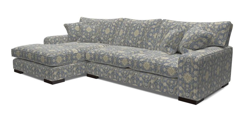 Richmond Chaise LHF  in Two Tone Plain Biscuit