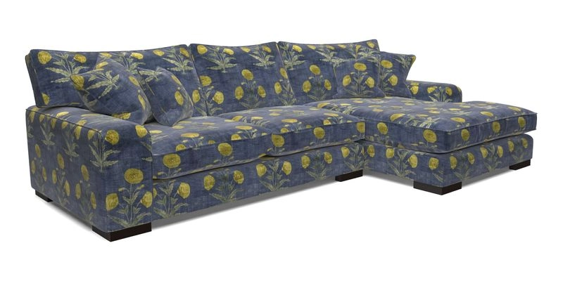 Richmond Chaise LHF  in Two Tone Plain Biscuit