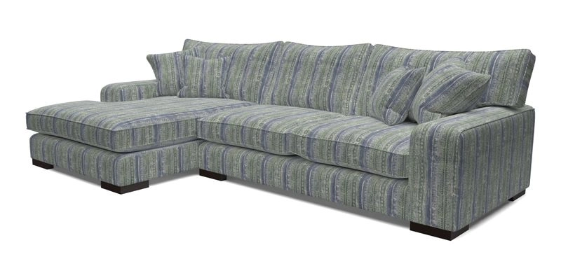 Richmond Chaise LHF  in Two Tone Plain Biscuit