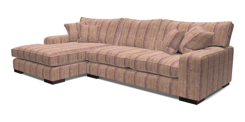 Richmond Chaise LHF  in Two Tone Plain Biscuit