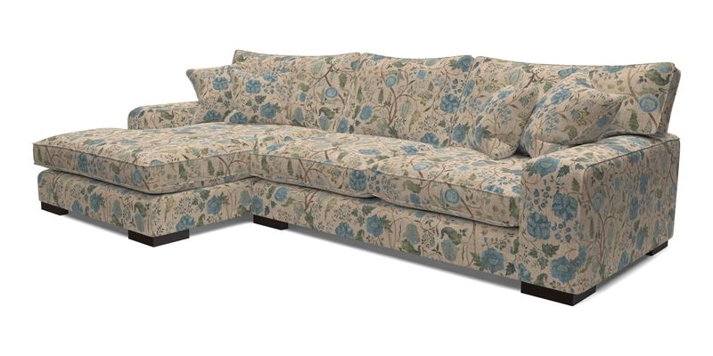 Richmond Chaise LHF  in Two Tone Plain Biscuit