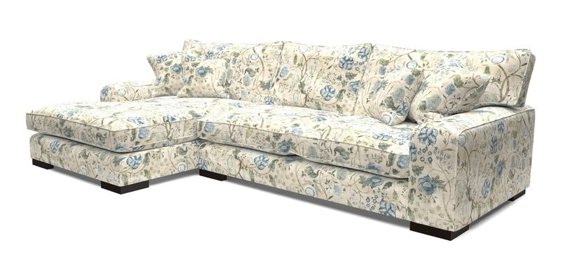 Richmond Chaise LHF  in Two Tone Plain Biscuit