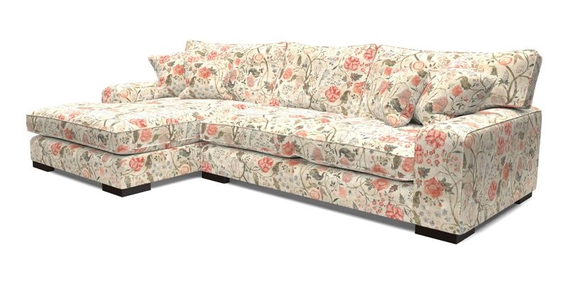 Richmond Chaise LHF  in Two Tone Plain Biscuit