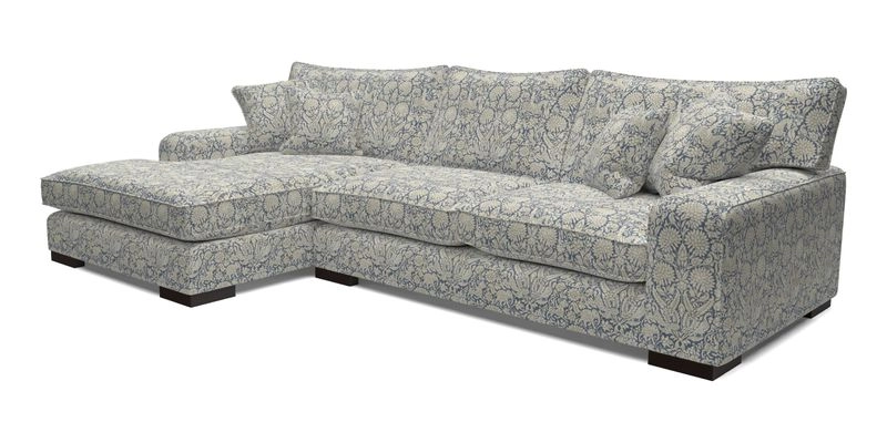 Richmond Chaise LHF  in Two Tone Plain Biscuit