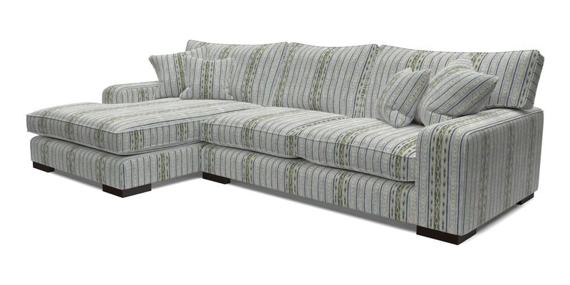 Richmond Chaise LHF  in Two Tone Plain Biscuit