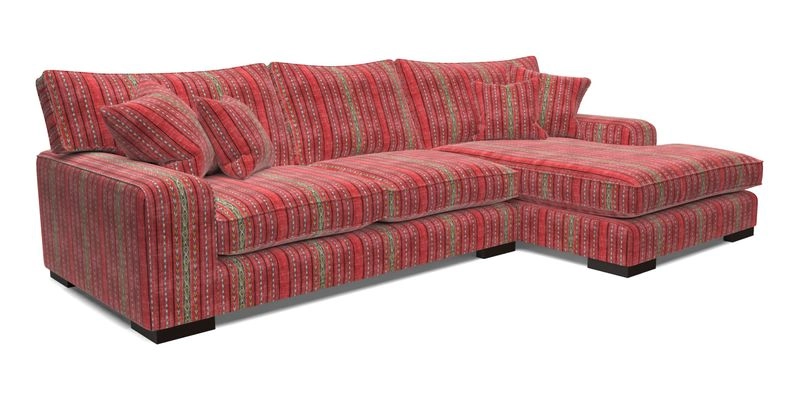Richmond Chaise LHF  in Two Tone Plain Biscuit