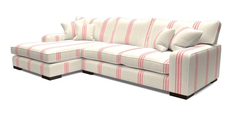 Richmond Chaise LHF  in Two Tone Plain Biscuit