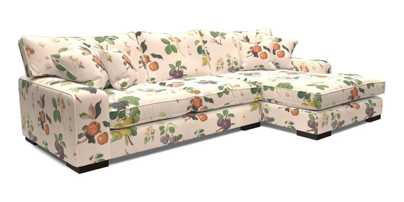 Richmond Chaise LHF  in Two Tone Plain Biscuit