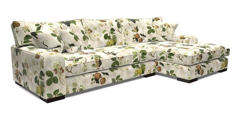 Richmond Chaise LHF  in Two Tone Plain Biscuit