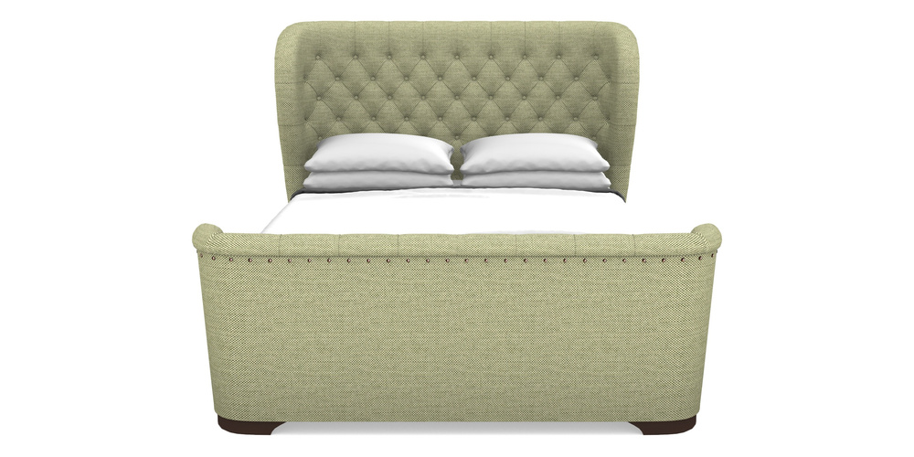 Product photograph of Rouen High End King In Basket Weave - Sage from Sofas and Stuff Limited