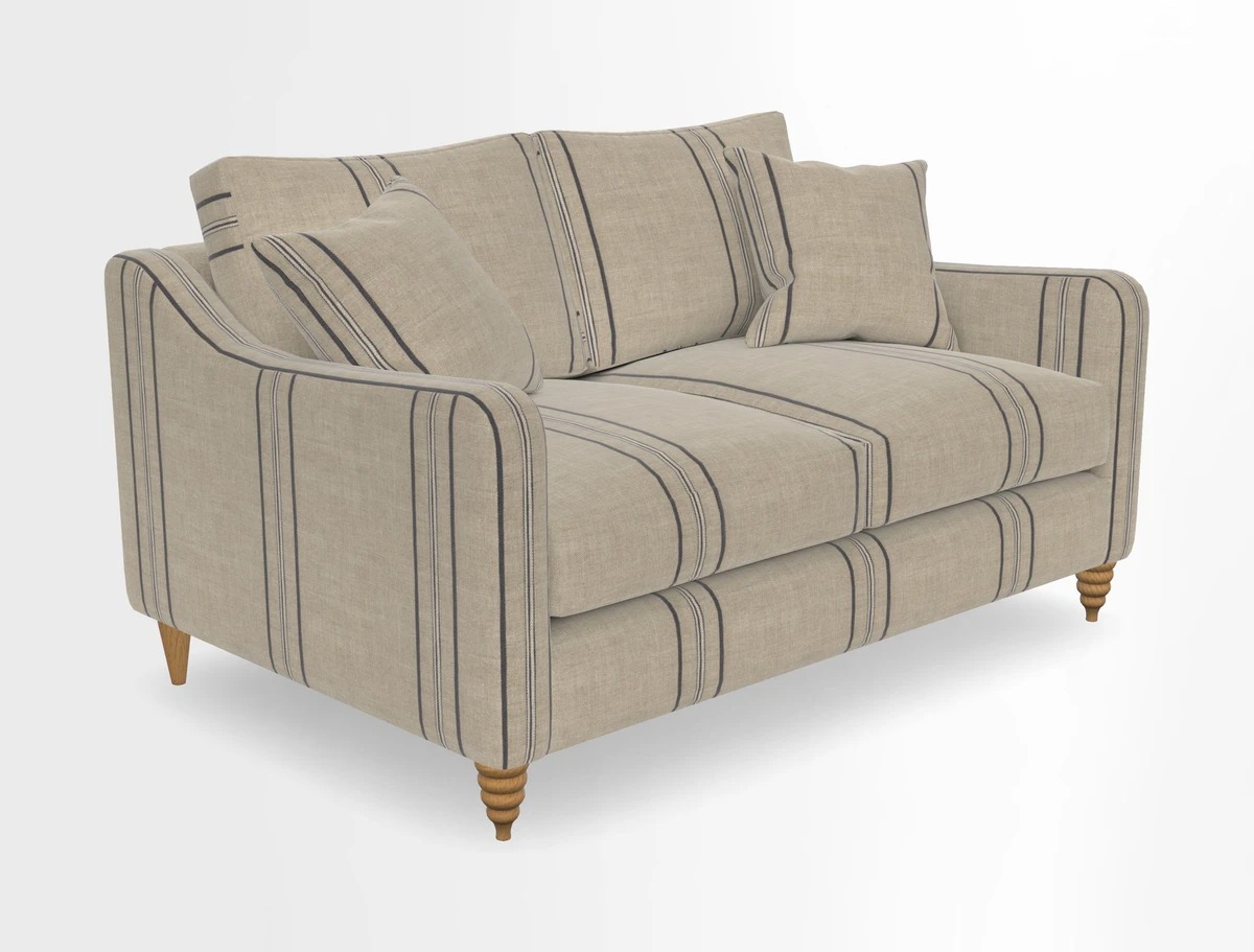 Rye 2 Seater Sofa in Herringbone Shadow