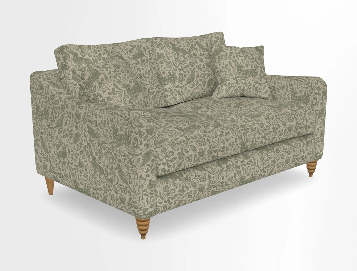 Rye 2 Seater Sofa in Herringbone Shadow