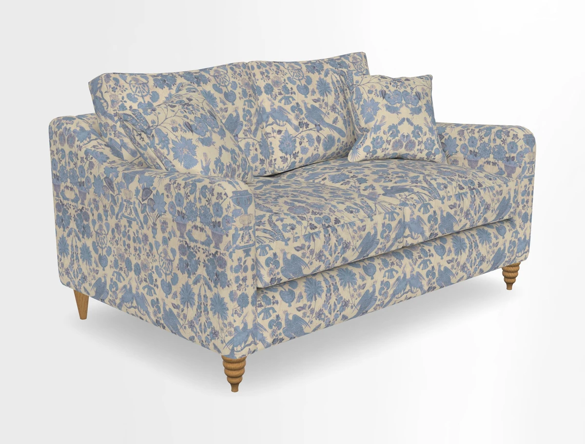 Rye 2 Seater Sofa in Herringbone Shadow