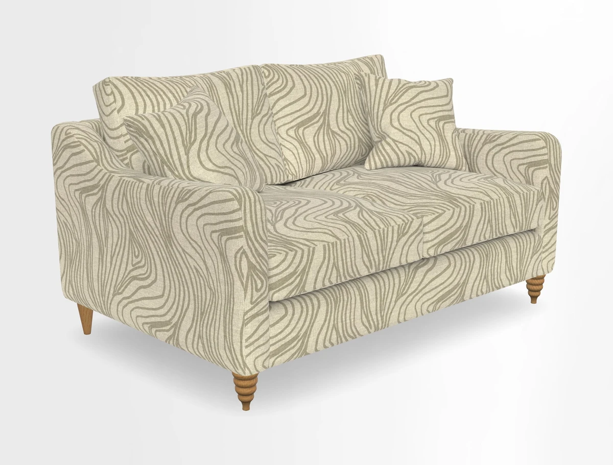 Rye 2 Seater Sofa in Herringbone Shadow