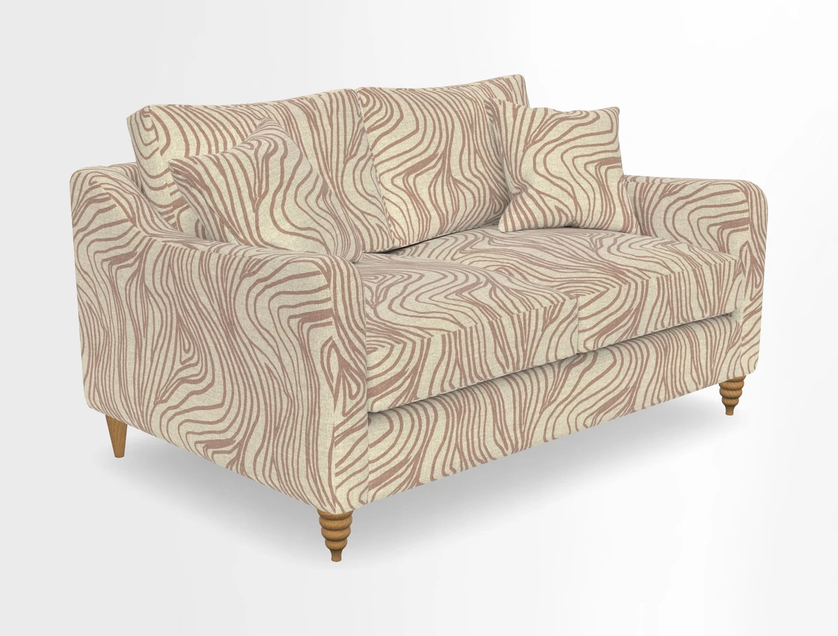 Rye 2 Seater Sofa in Herringbone Shadow