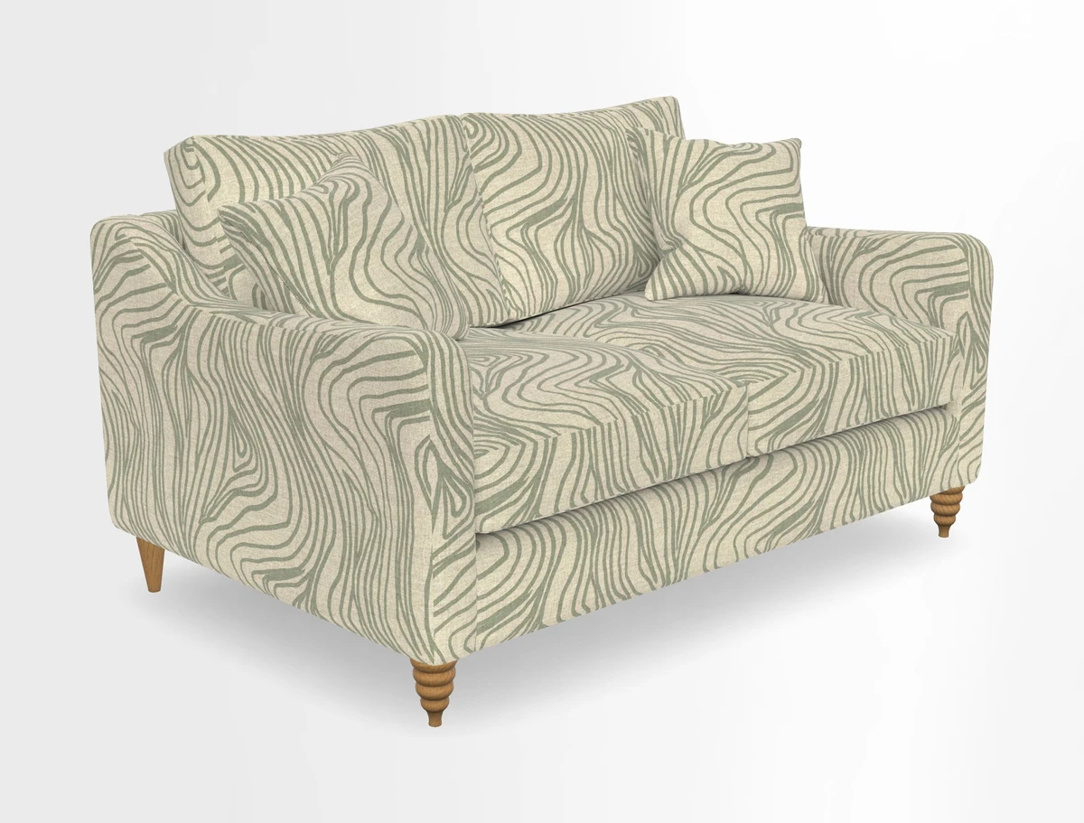 Rye 2 Seater Sofa in Herringbone Shadow
