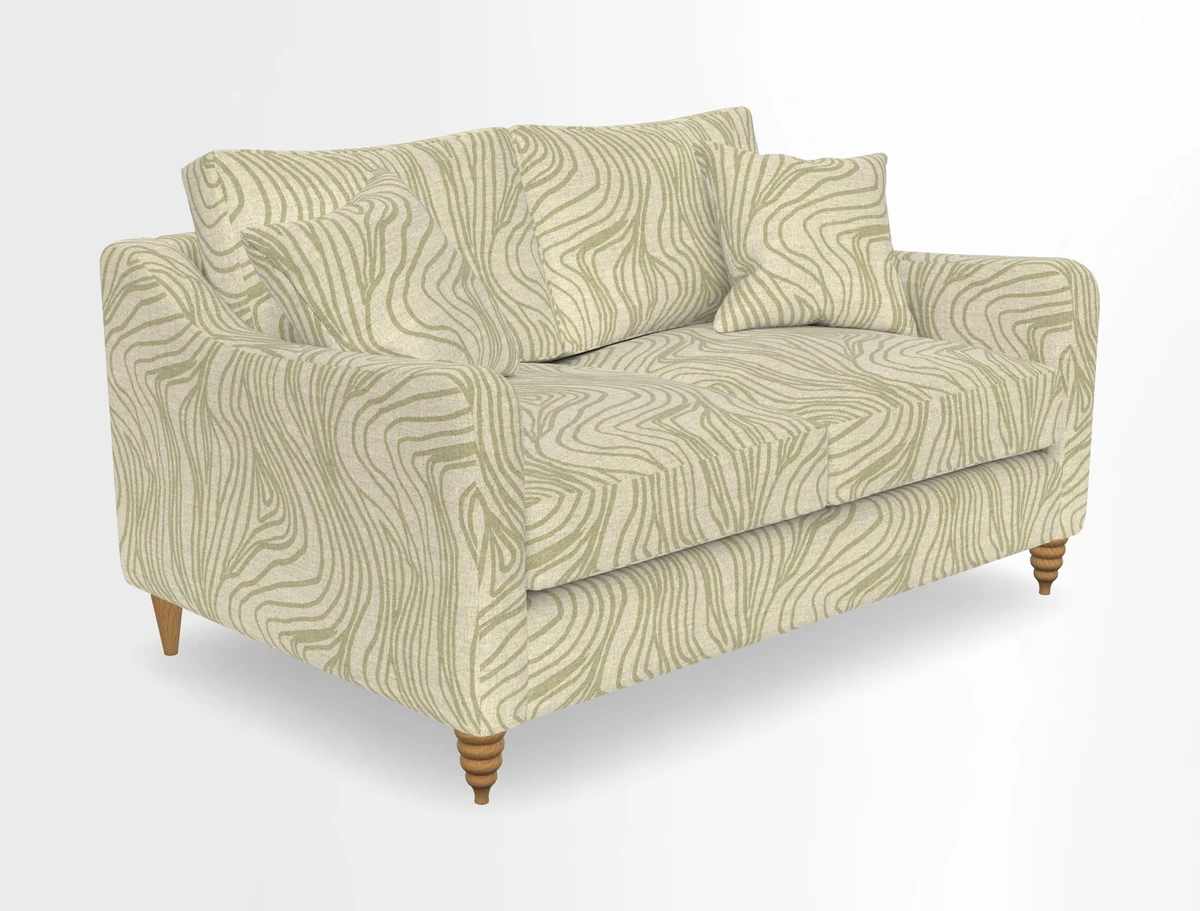 Rye 2 Seater Sofa in Herringbone Shadow