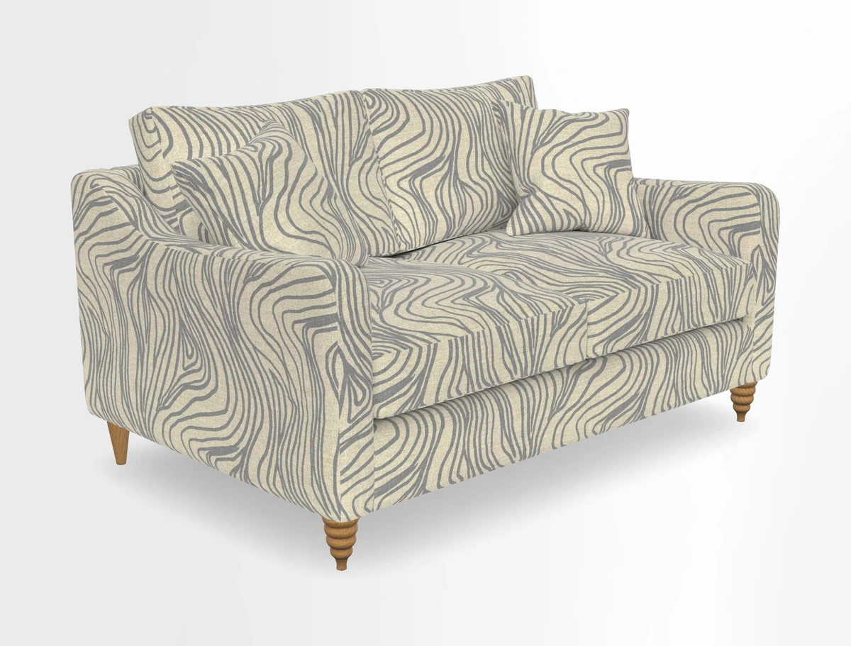Rye 2 Seater Sofa in Herringbone Shadow