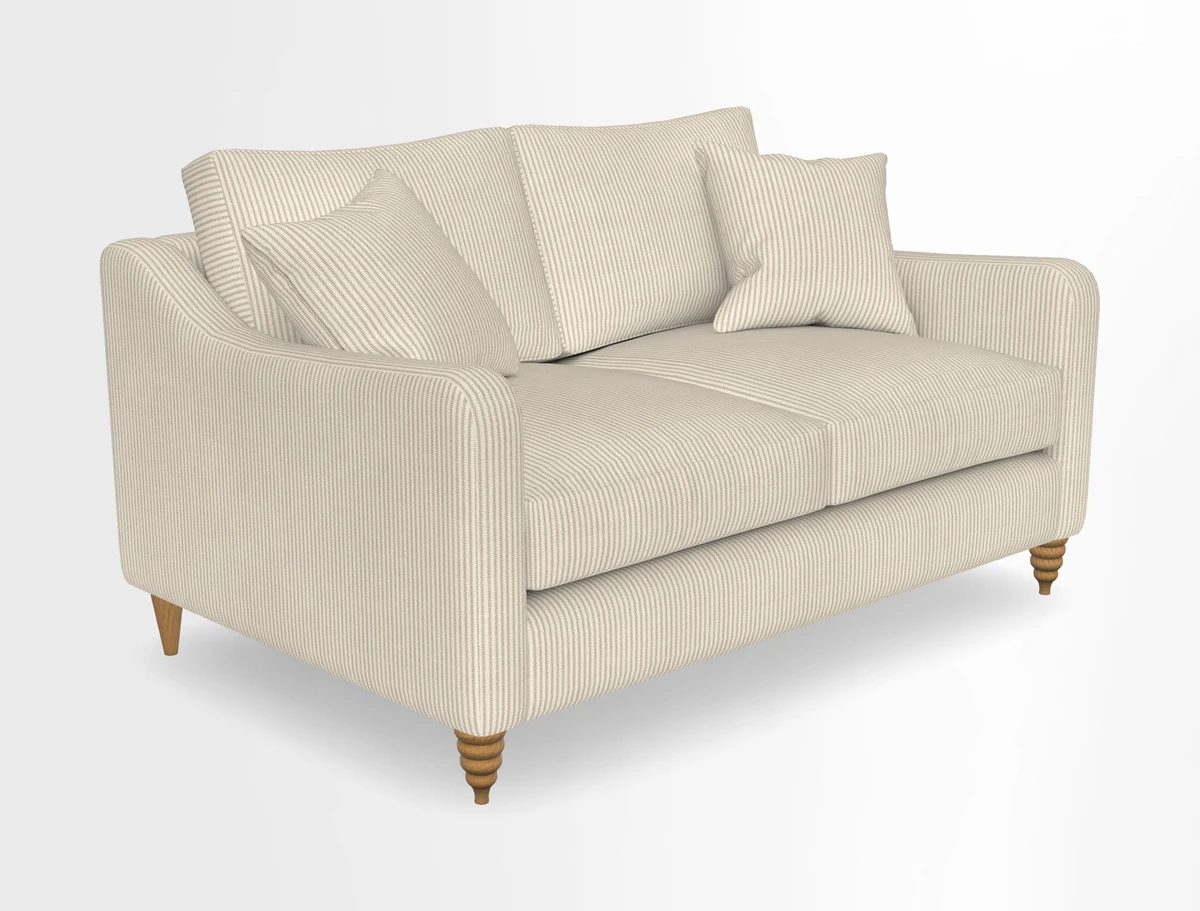 Rye 2 Seater Sofa in Herringbone Shadow