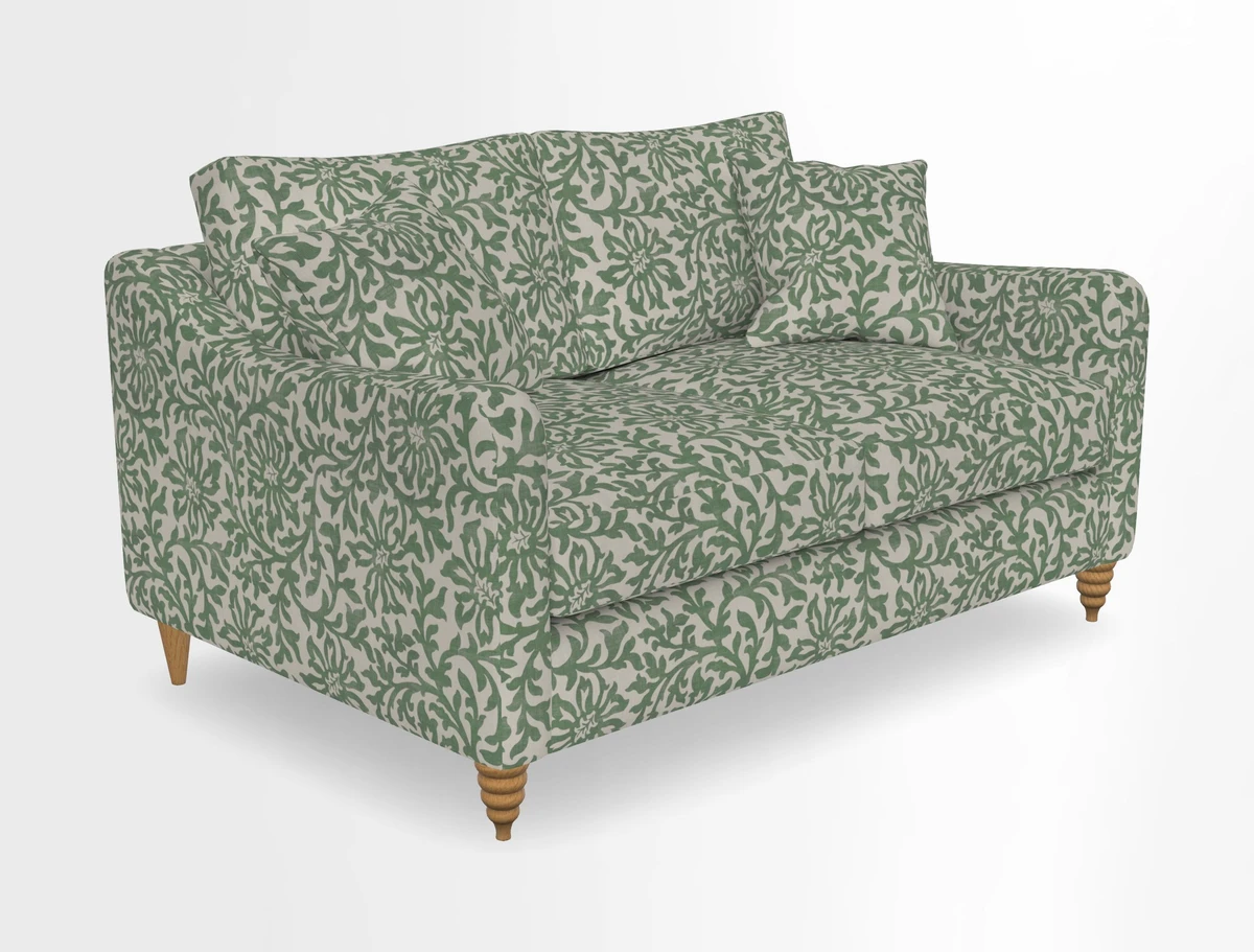 Rye 2 Seater Sofa in Herringbone Shadow