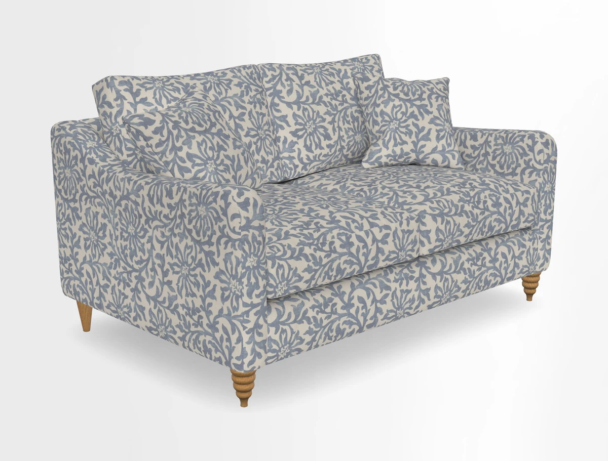 Rye 2 Seater Sofa in Herringbone Shadow