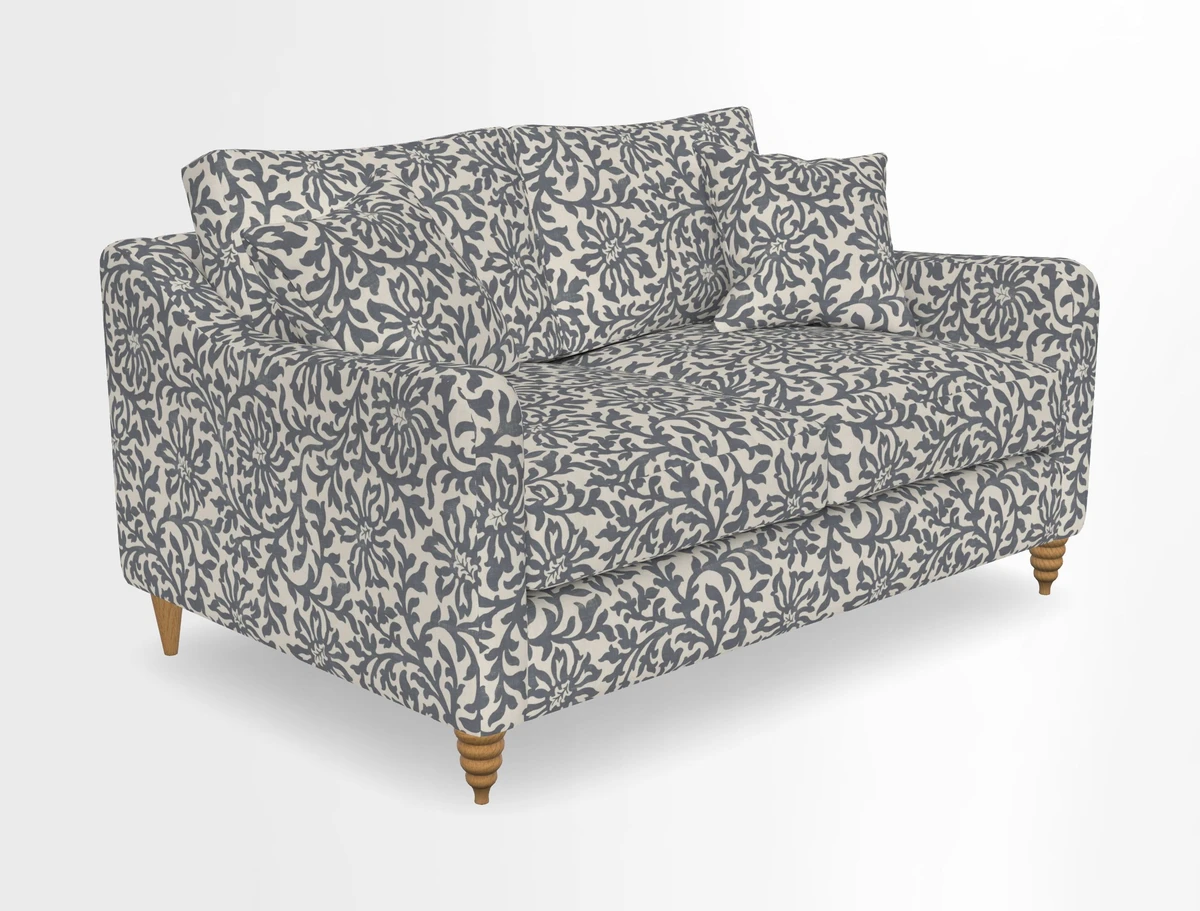 Rye 2 Seater Sofa in Herringbone Shadow