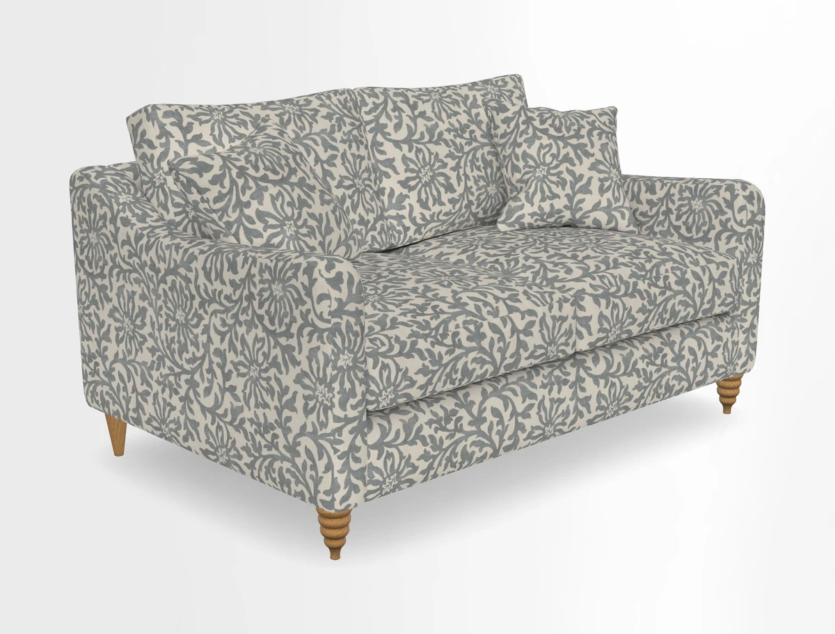 Rye 2 Seater Sofa in Herringbone Shadow