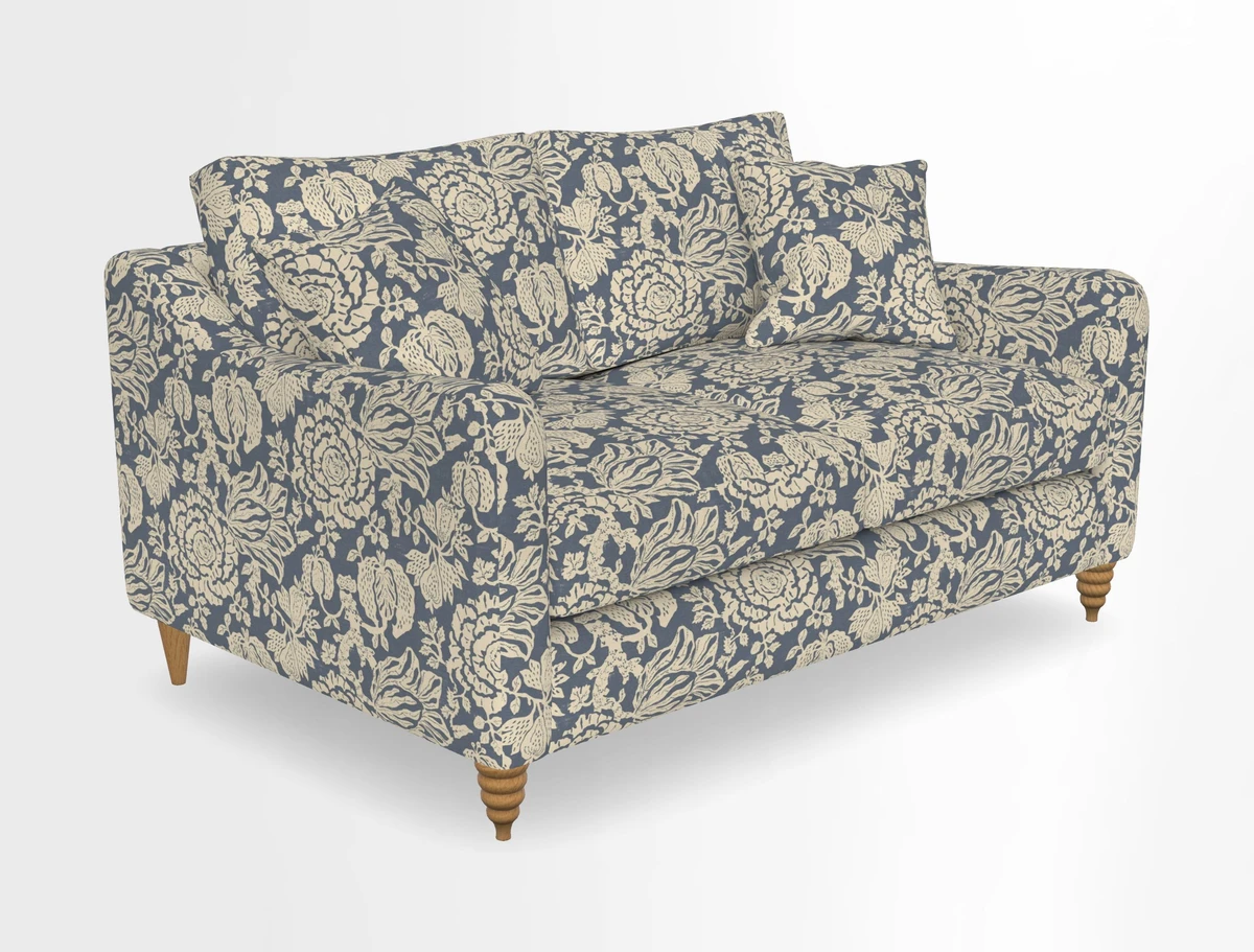 Rye 2 Seater Sofa in Herringbone Shadow